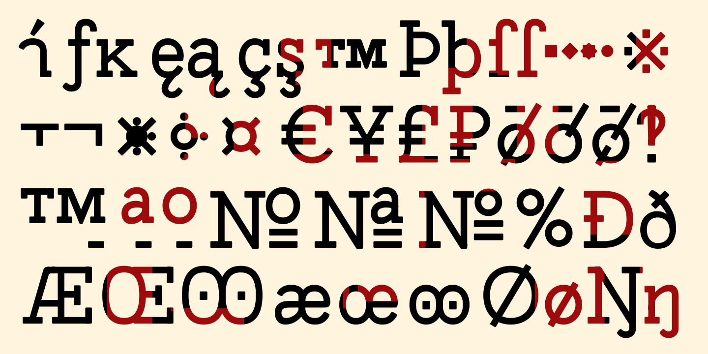 Example font Selectric Pyramid #3